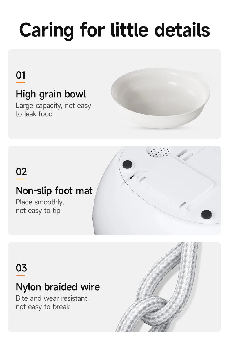 Intelligent Anti-snatch Automatic Cat and Dog Feeder