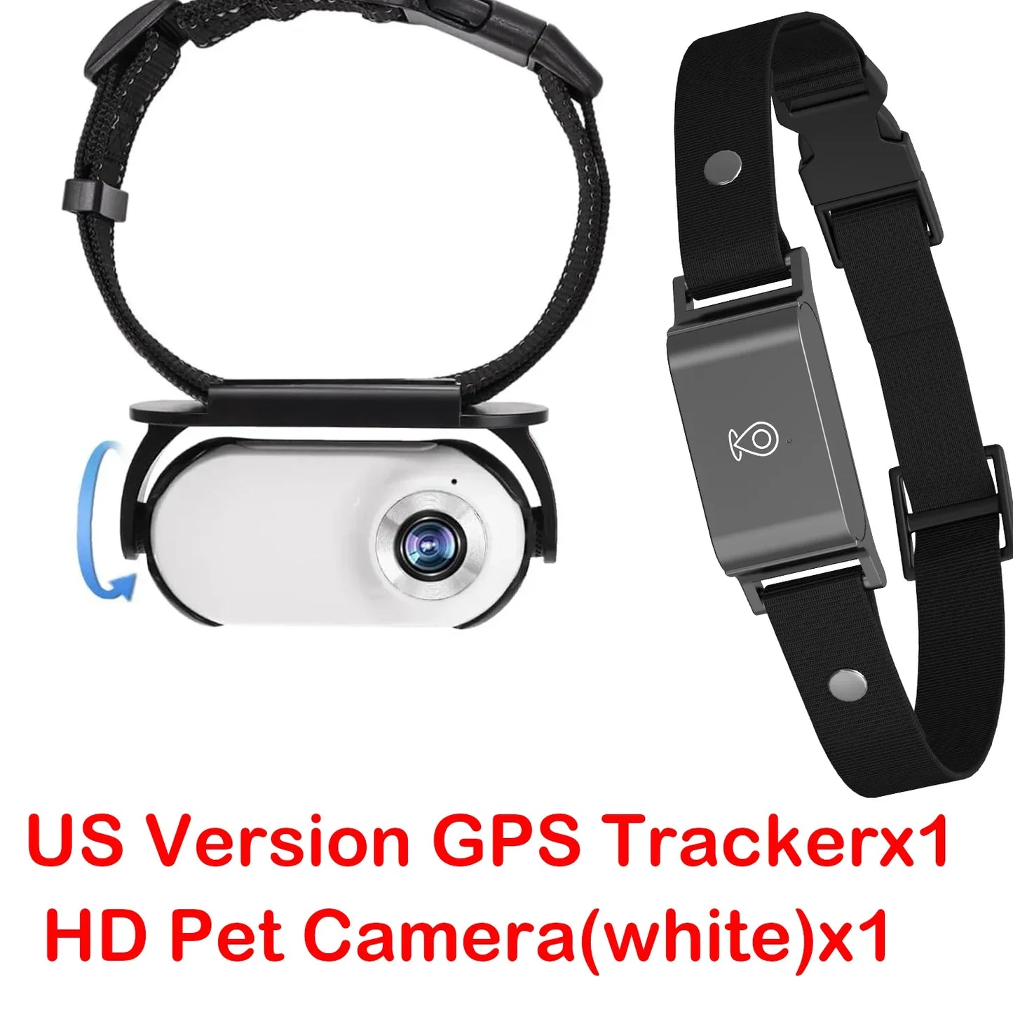 Waterproof GPS Pet Tracker+Mini Body Camera