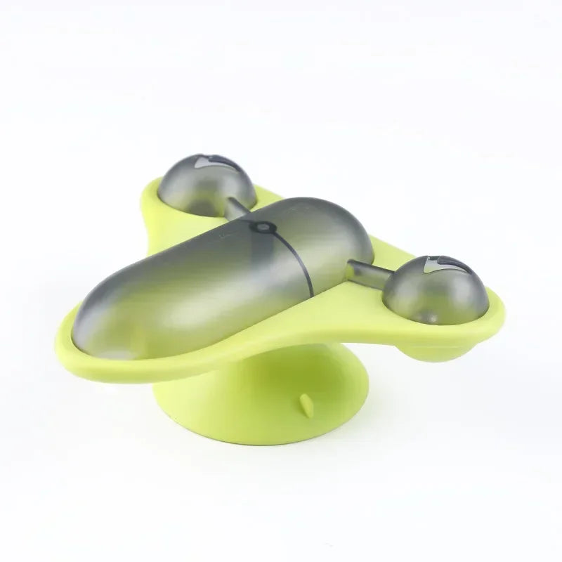 Rotating Flying Chair Cat Teaser Interactive Toy