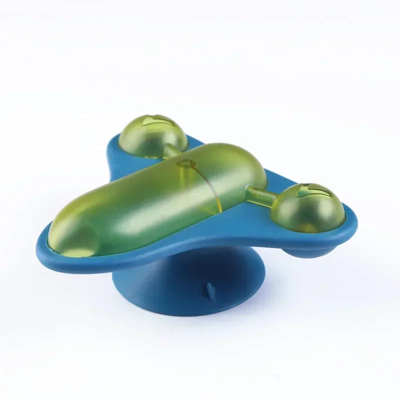 Rotating Flying Chair Cat Teaser Interactive Toy