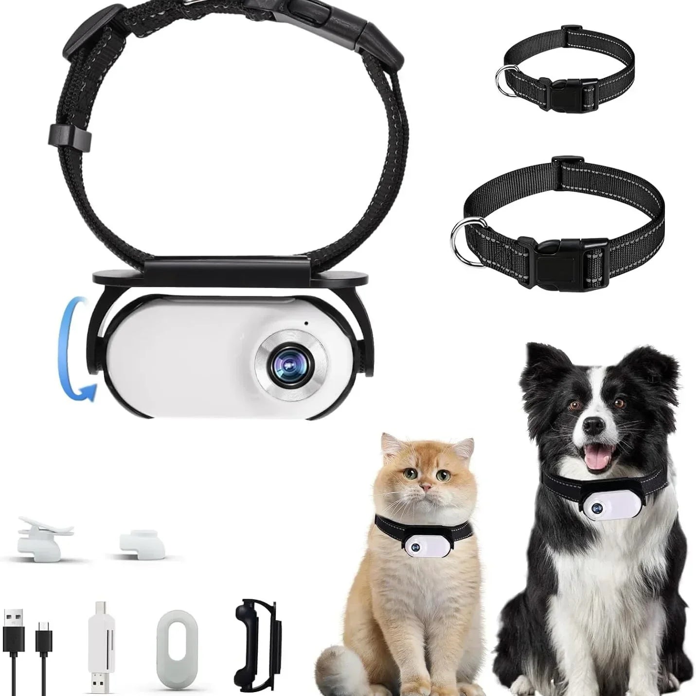 Waterproof GPS Pet Tracker+Mini Body Camera