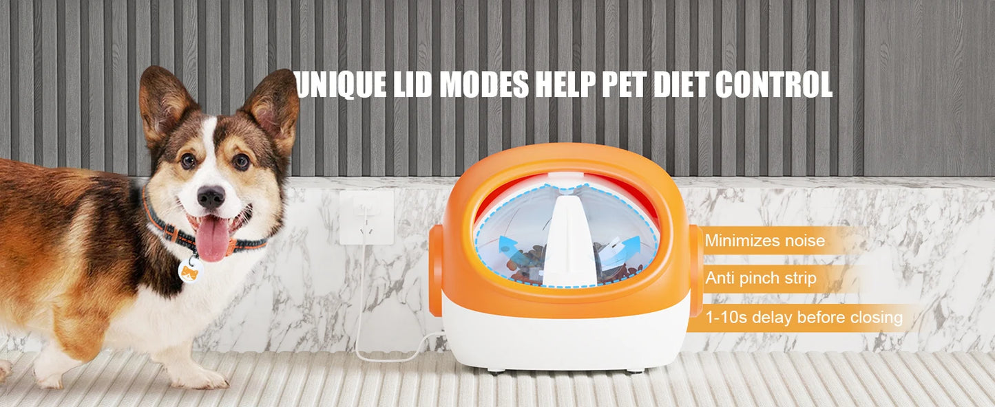 Intelligent Anti-snatch Automatic Cat and Dog Feeder