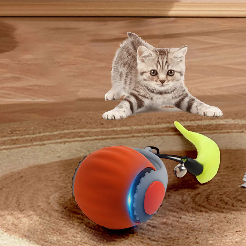 Automatic Rolling Cat Interctive Ball Toy