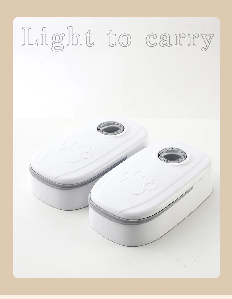 Detachable Auto Pet Automatic Timing Feeder