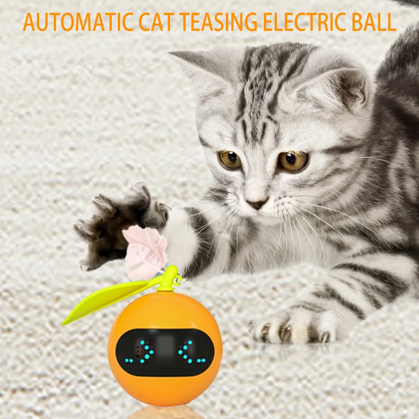 Rechargeable Intelligent Avoidance Automated Cat Toy