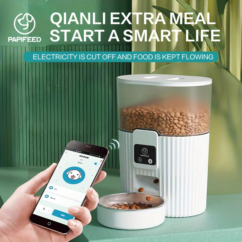 Cat automatic feeder dispenser