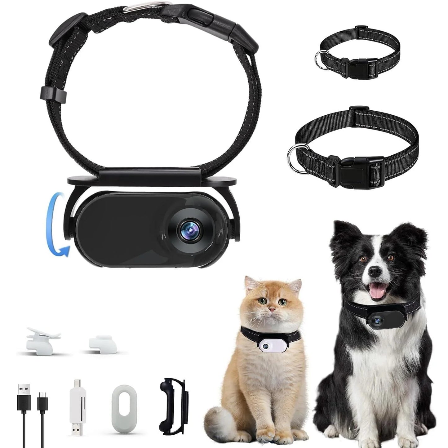 Waterproof GPS Pet Tracker+Mini Body Camera