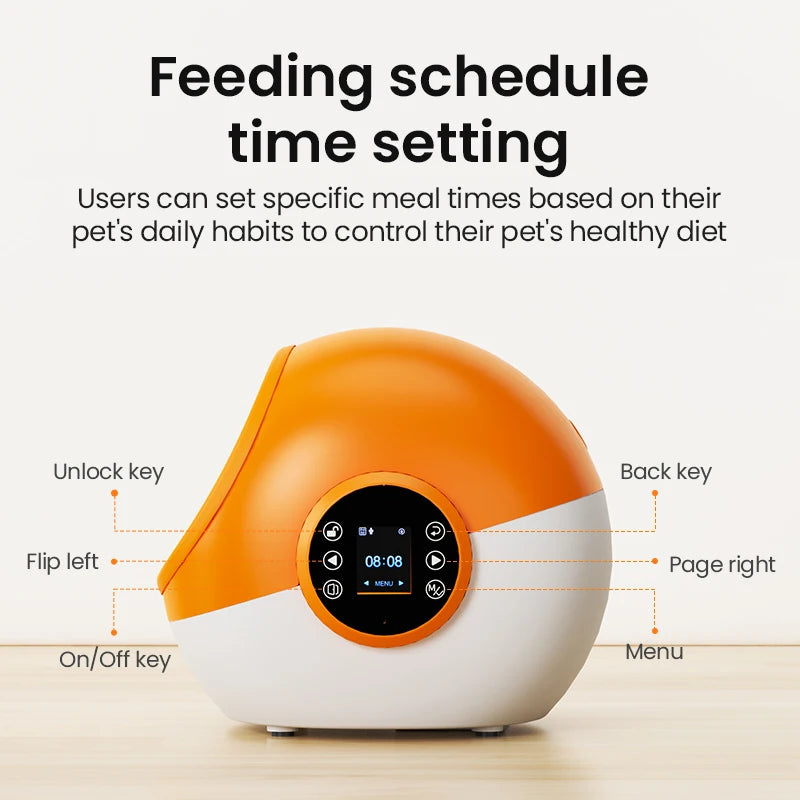 Intelligent Anti-snatch Automatic Cat and Dog Feeder