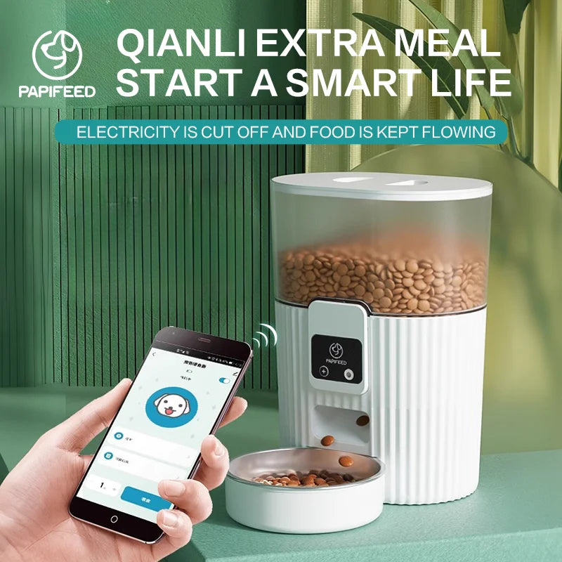 Cat automatic feeder dispenser