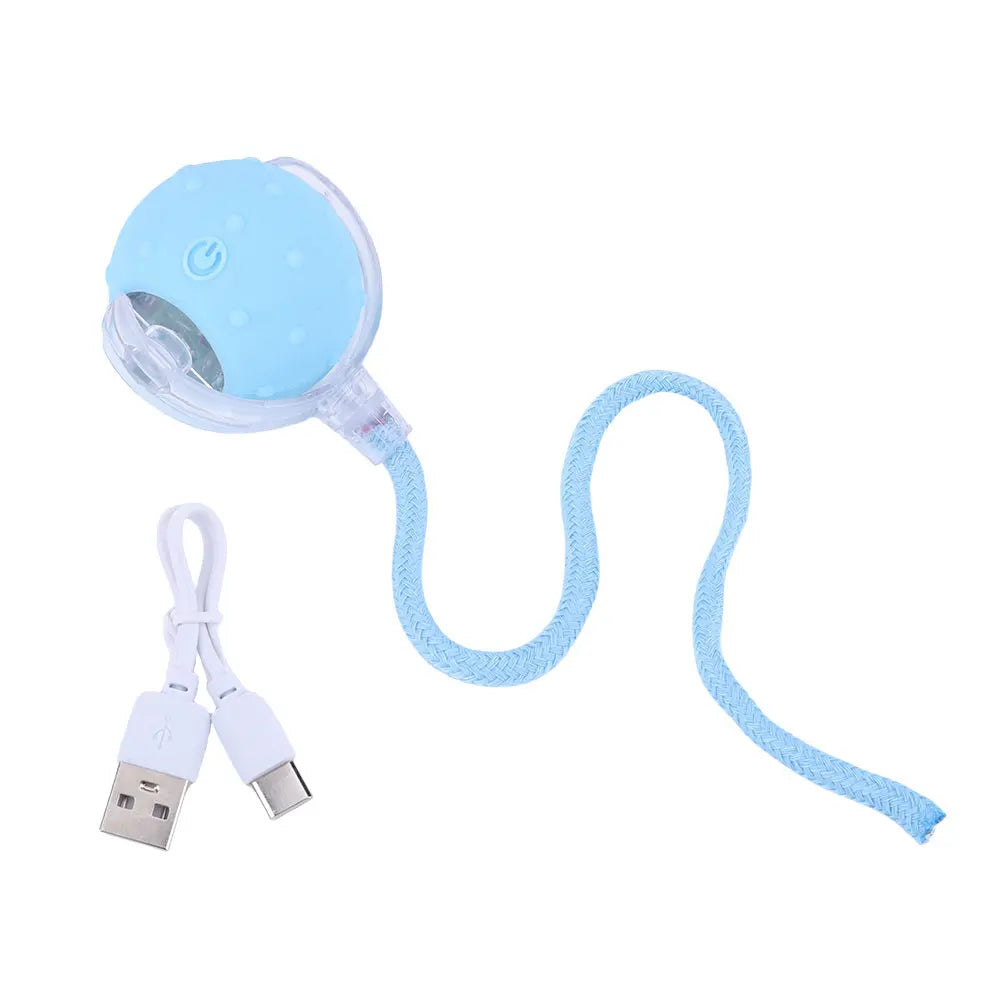 Automatic Rolling Cat Interctive Ball Toy