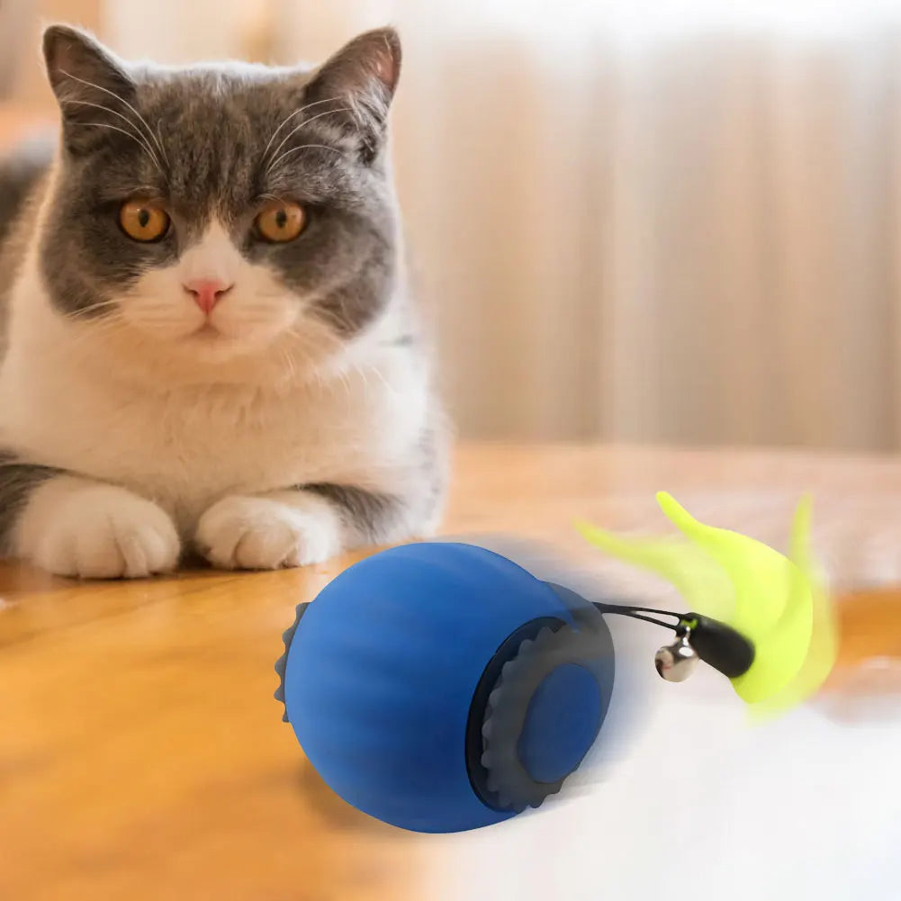 Automatic Rolling Cat Interctive Ball Toy