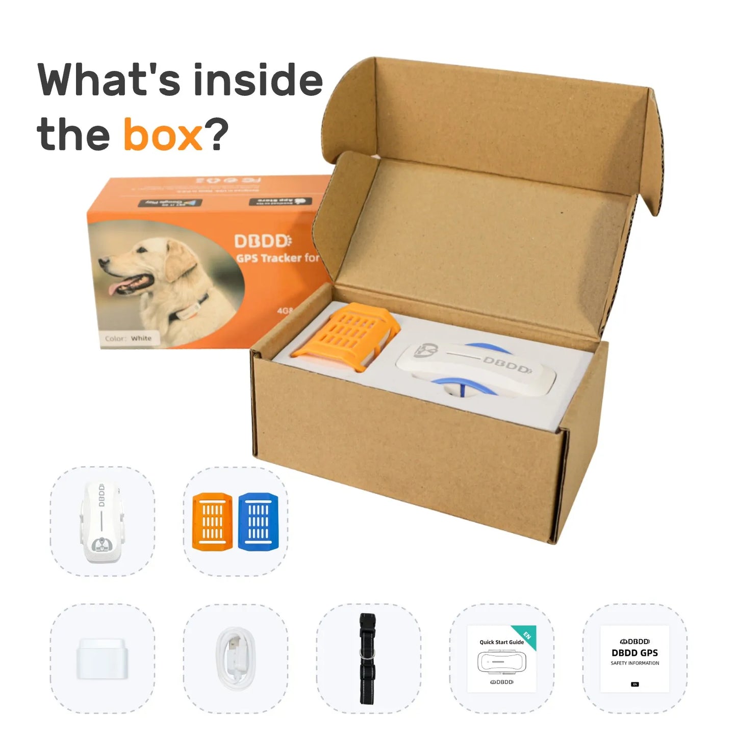Pet Pedometers GPS Tracker for Dogs