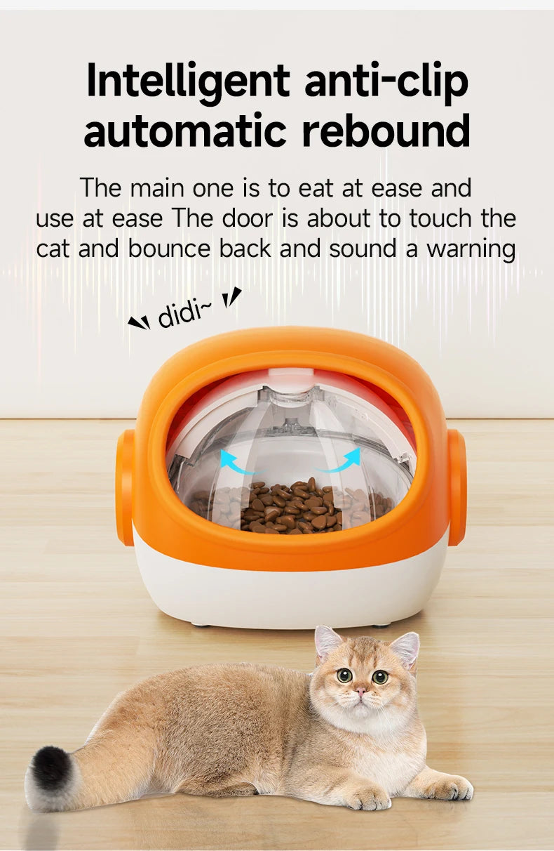Intelligent Anti-snatch Automatic Cat and Dog Feeder