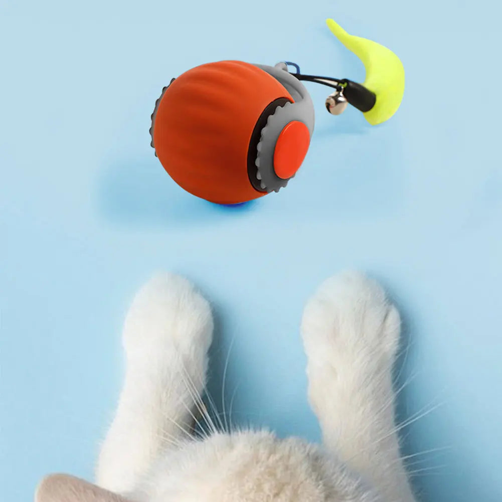 Automatic Rolling Cat Interctive Ball Toy