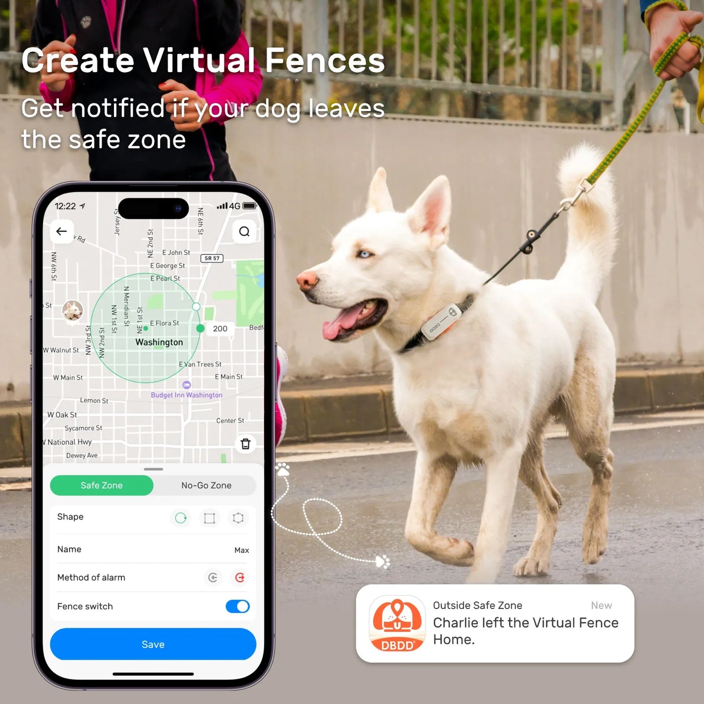 Pet Pedometers GPS Tracker for Dogs
