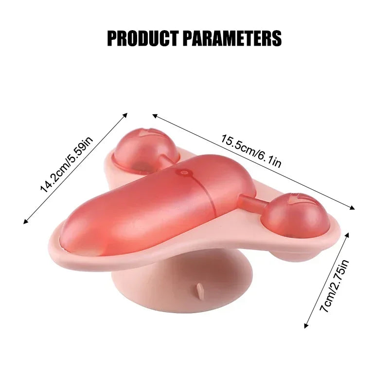 Rotating Flying Chair Cat Teaser Interactive Toy